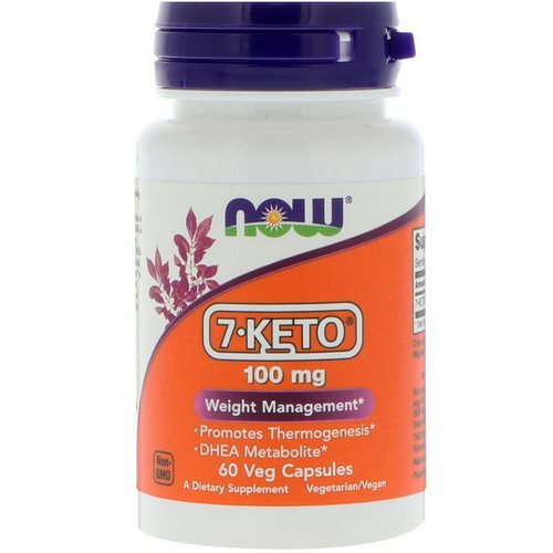 Now Foods, 7-KETO, 100 mg, 60 Veg Capsules Review