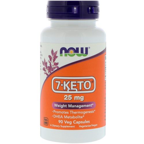 Now Foods, 7-KETO, 25 mg, 90 Veg Capsules Review