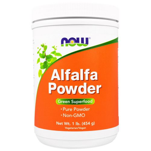 Now Foods, Alfalfa Powder, 1 lb (454 g) Review