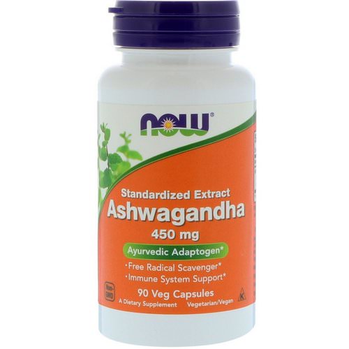 Now Foods, Ashwagandha, 450 mg, 90 Veg Capsules Review