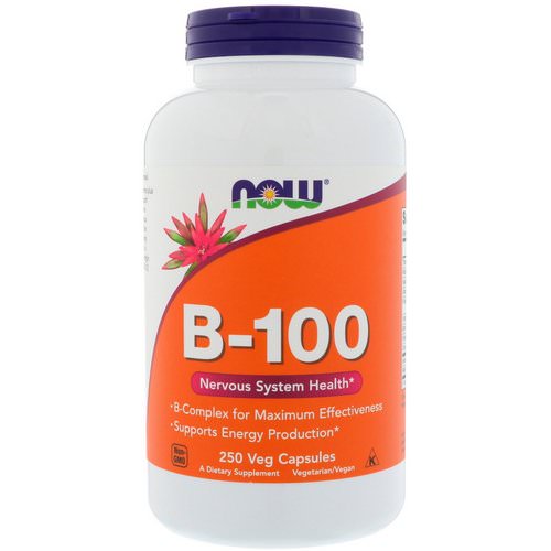 Now Foods, B-100, 250 Veg Capsules Review