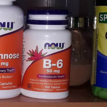 Supplements Vitamins Vitamin B B6 Pyridoxine Now Foods