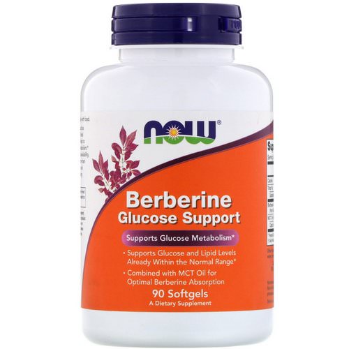 Now Foods, Berberine Glucose Support, 90 Softgels Review