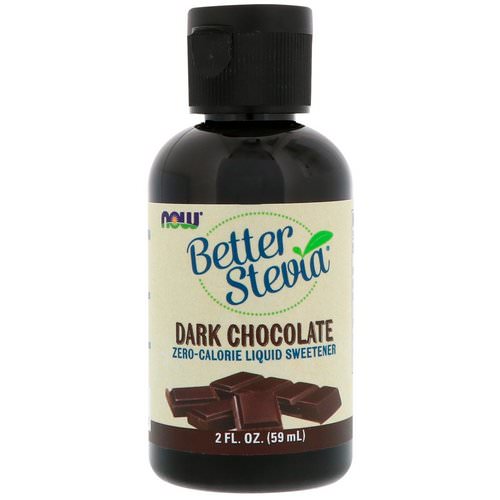 Now Foods, Better Stevia, Zero-Calorie Liquid Sweetener, Dark Chocolate, 2 fl oz (59 ml) Review