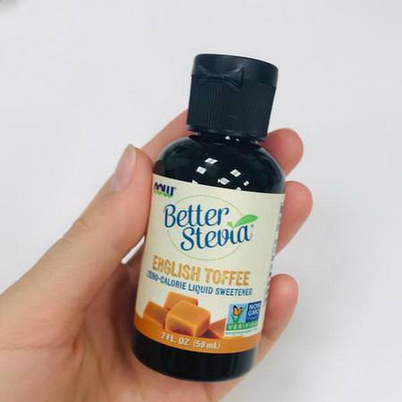 Better Stevia, Zero-Calorie Liquid Sweetener, English Toffee