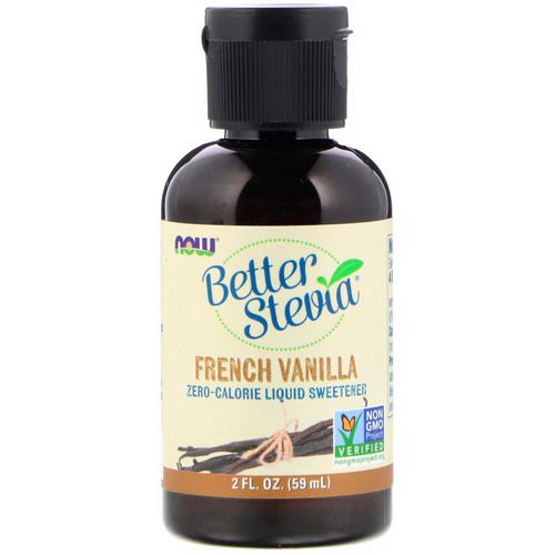 Now Foods, Better Stevia, Zero-Calorie Liquid Sweetener, French Vanilla, 2 fl oz (59 ml) Review