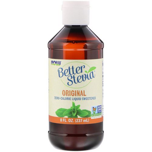 Now Foods, Better Stevia, Zero-Calorie Liquid Sweetener, Original, 8 fl oz (237 ml) Review