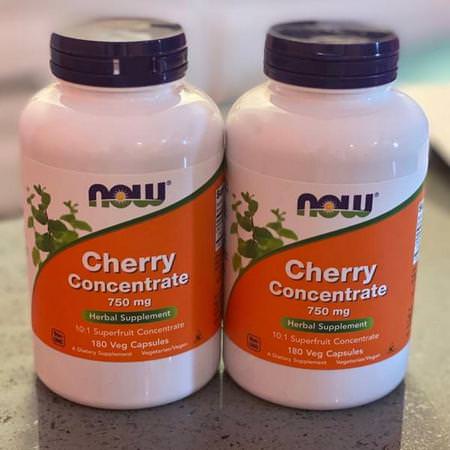 Now Foods Supplements Antioxidants Cherry Fruit Tart