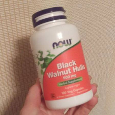 Now Foods, Black Walnut Hulls, 500 mg, 100 Capsules Review