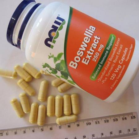 Now Foods, Boswellia Extract, 250 mg, 120 Veg Capsules Review