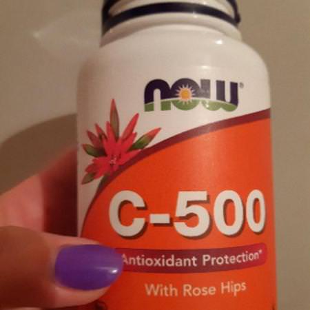 Now Foods, C-500 With Rose Hips, 250 Tablets Review
