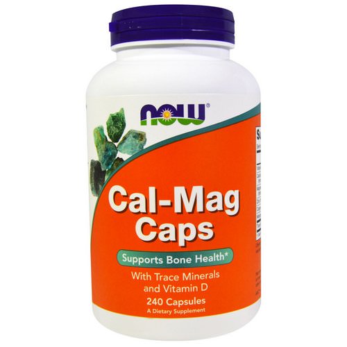 Now Foods, Cal-Mag Caps, 240 Capsules Review