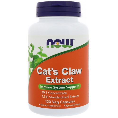 Now Foods, Cat's Claw Extract, 120 Veg Capsules Review