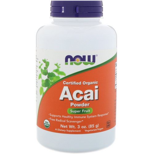 Now Foods, Certified Organic Acai Powder, 3 oz (85 g) Review