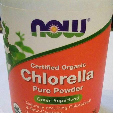 Certified Organic Chlorella, Pure Powder