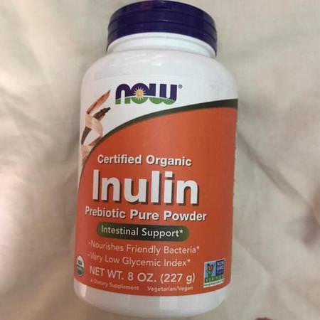 Certified Organic Inulin, Prebiotic Pure Powder