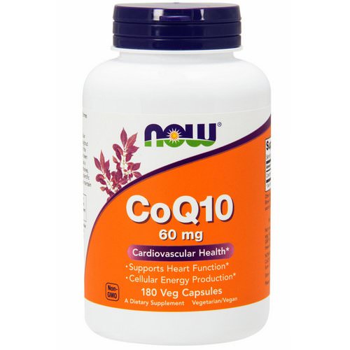 Now Foods, CoQ10, 60 mg, 180 Veg Capsules Review