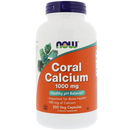 Now Foods, Coral Calcium, 1,000 mg, 250 Veg Capsules Review