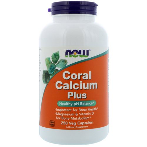 Now Foods, Coral Calcium Plus, 250 Veg Capsules Review