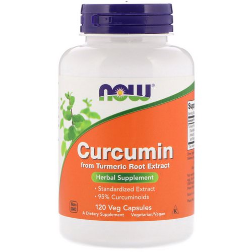 Now Foods, Curcumin, 120 Veg Capsules Review