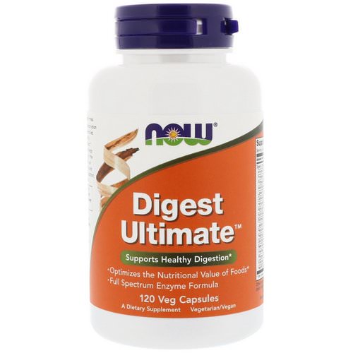 Now Foods, Digest Ultimate, 120 Veg Capsules Review