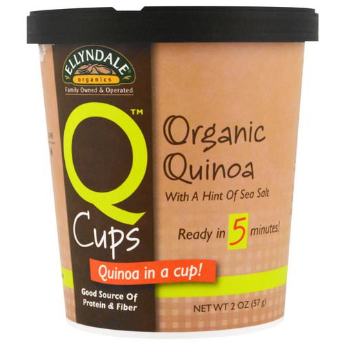 Now Foods, Ellyndale Naturals, Quinoa Cups, Organic Quinoa, 2 oz (57g) Review