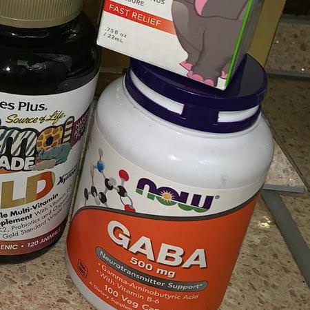 Supplements Healthy Lifestyles Gaba Non Gmo Now Foods