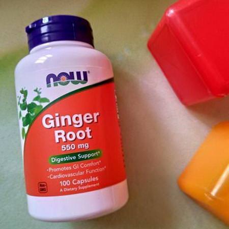 Now Foods Herbs Homeopathy Ginger Root