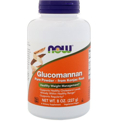 Now Foods, Glucomannan, Pure Powder, 8 oz (227 g) Review