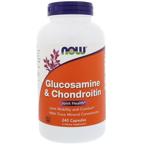 Now Foods, Glucosamine & Chondroitin, 240 Capsules Review