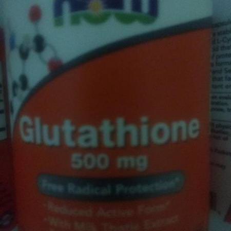 Now Foods, Glutathione, 500 mg, 30 Veg Capsules Review