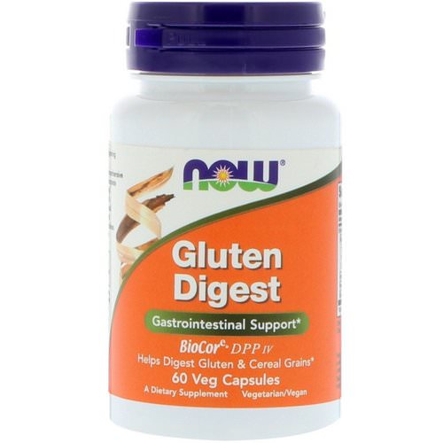 Now Foods, Gluten Digest, 60 Veg Capsules Review