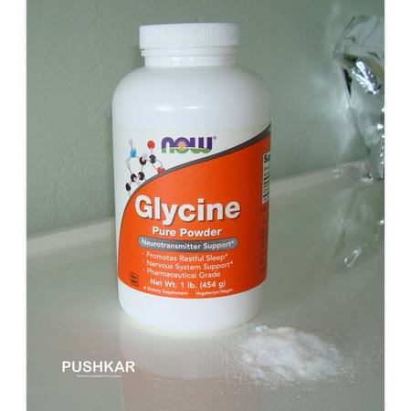 Now Foods, Glycine, Pure Powder, 1 lb (454 g) Review