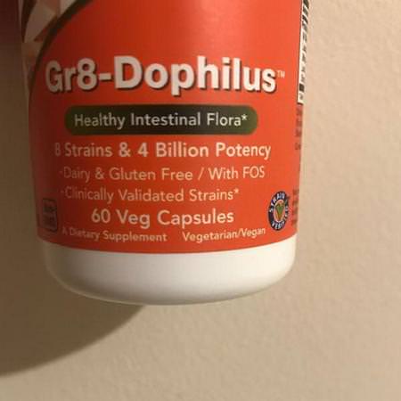 Now Foods, Gr8-Dophilus, 60 Veg Capsules Review