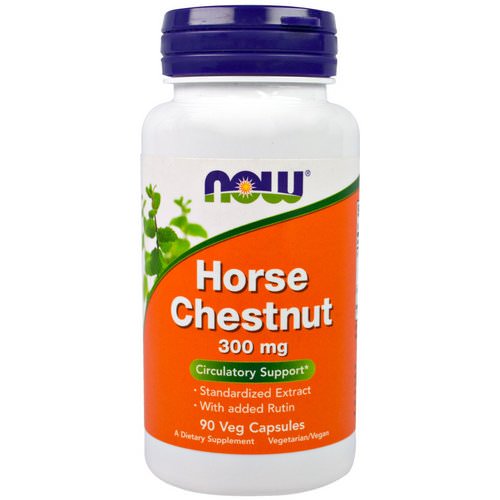 Now Foods, Horse Chestnut, 300 mg, 90 Veggie Caps Review