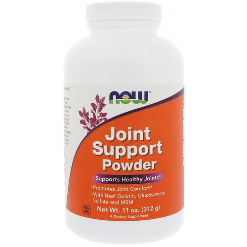 Now Foods, Joint Support Powder, 11 oz (312 g) Review