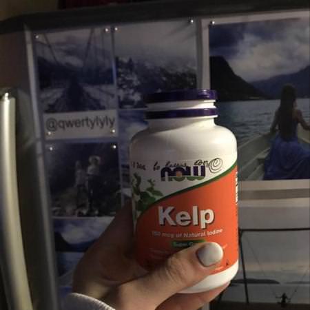 Now Foods, Kelp, 150 mcg, 200 Tablets Review