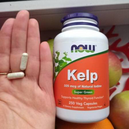 Now Foods, Kelp, 250 Veg Capsules Review