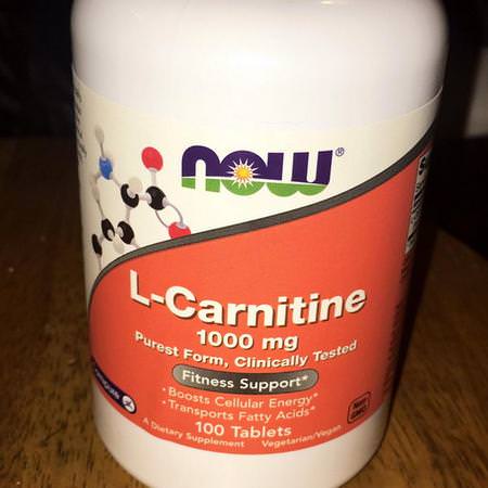 Now Foods Supplements Amino Acids L-Carnitine