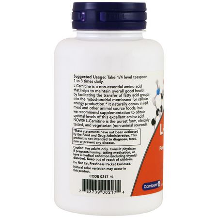 Now Foods, L-Carnitine
