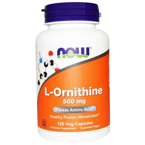 Now Foods, L-Ornithine, 500 mg, 120 Veg Capsules Review