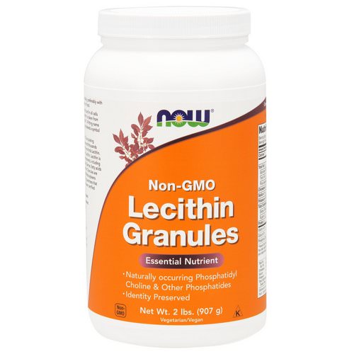 Now Foods, Lecithin Granules, Non-GMO, 2 lbs (907 g) Review