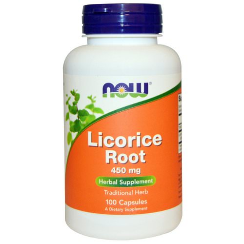 Now Foods, Licorice Root, 450 mg, 100 Capsules Review