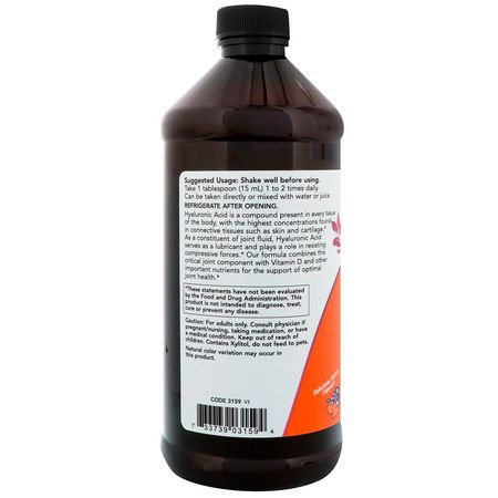 Now Foods, Hyaluronic Acid, Condition Specific Formulas
