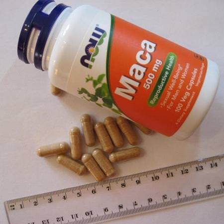 Now Foods, Maca, 500 mg, 100 Veg Capsules Review