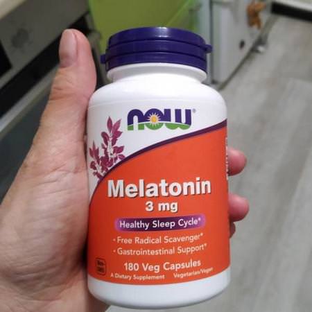 Now Foods Supplements Sleep Melatonin
