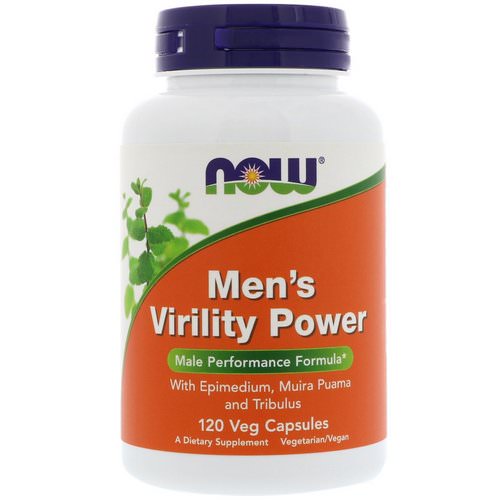Now Foods, Men's Virility Power, 120 Veg Capsules Review