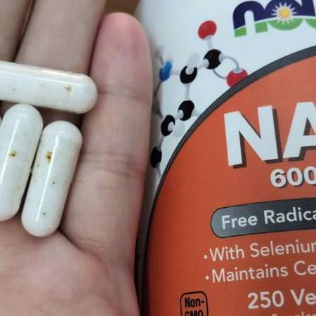Now Foods Supplements Antioxidants N-Acetyl Cysteine NAC