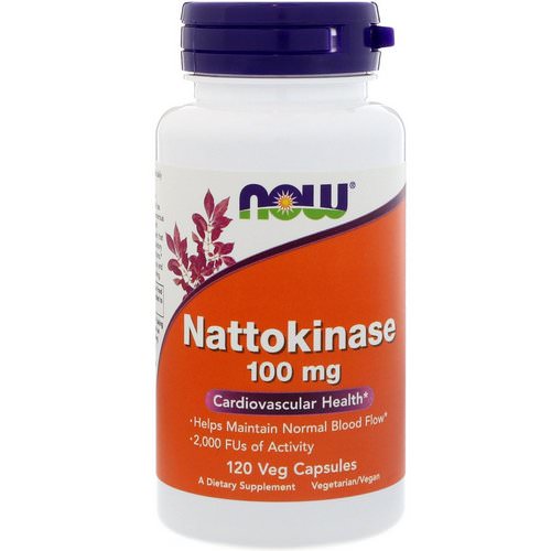 Now Foods, Nattokinase, 100 mg, 120 Veg Capsules Review