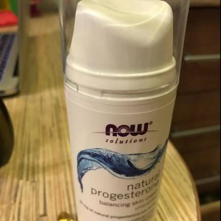 Natural Progesterone, Liposomal Skin Cream, Unscented